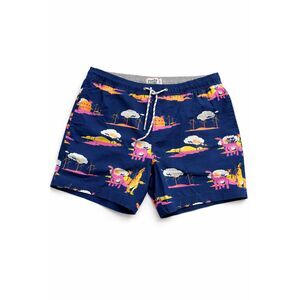 Party Pants Dino Dinosaur Board Shorts Swim Trunks Size Large New